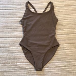 Jade Swim Asterisk One Piece Nude Medium